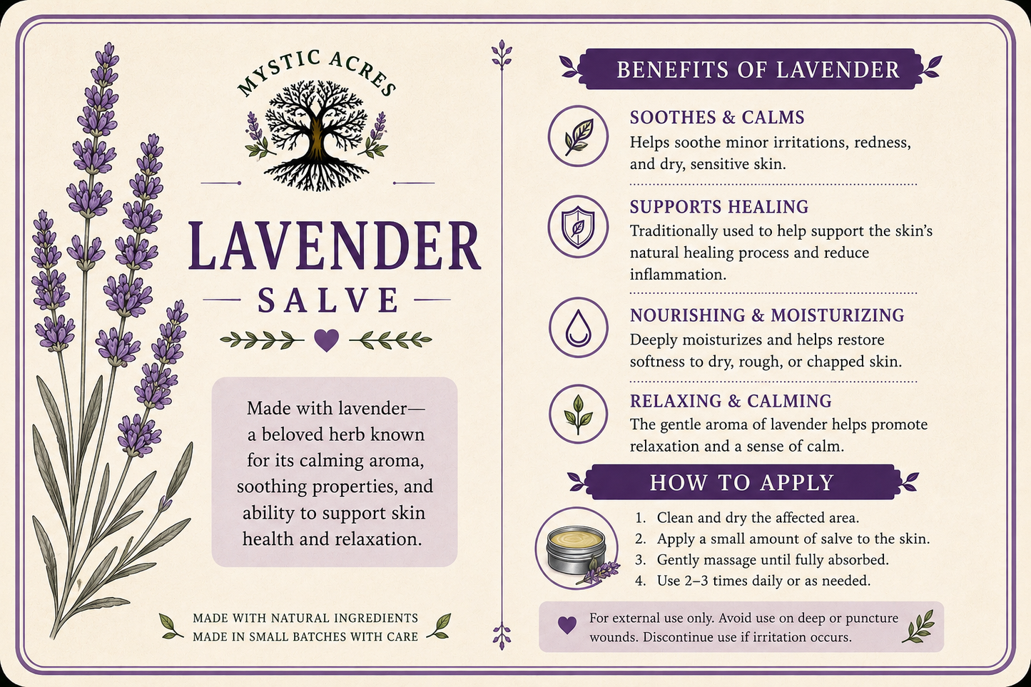 Lavender Salve