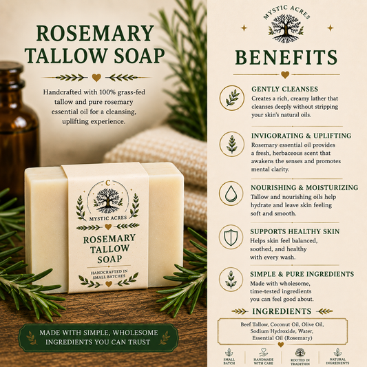 Rosemary Tallow Soap