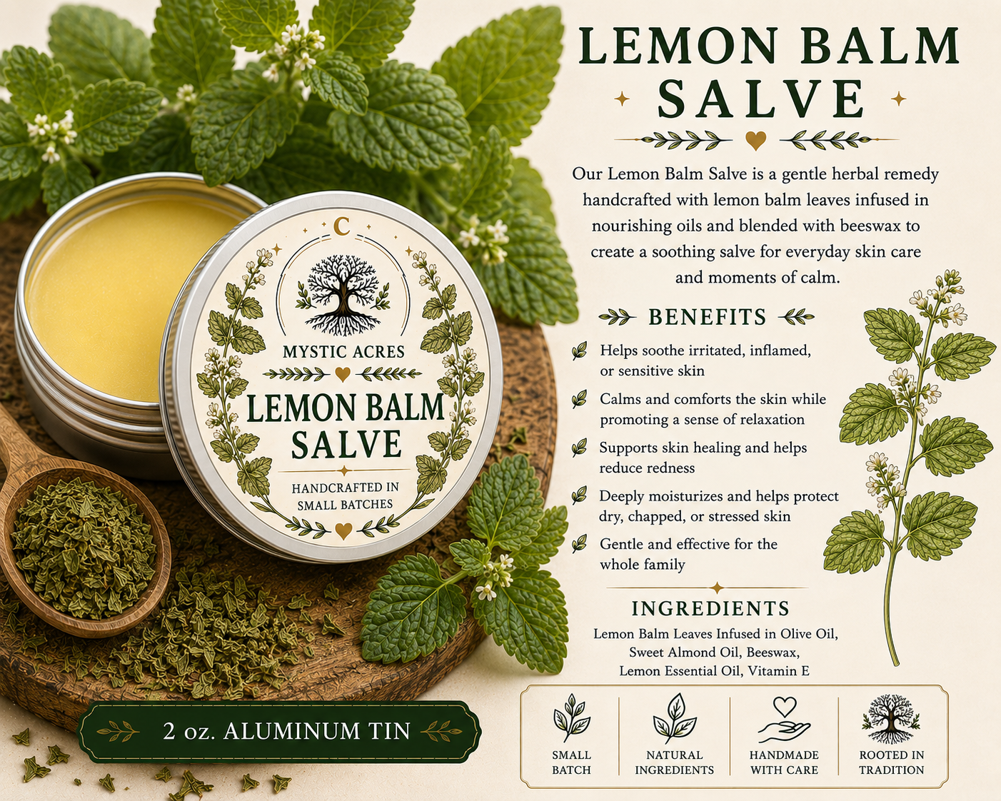 Lemon Balm Salve