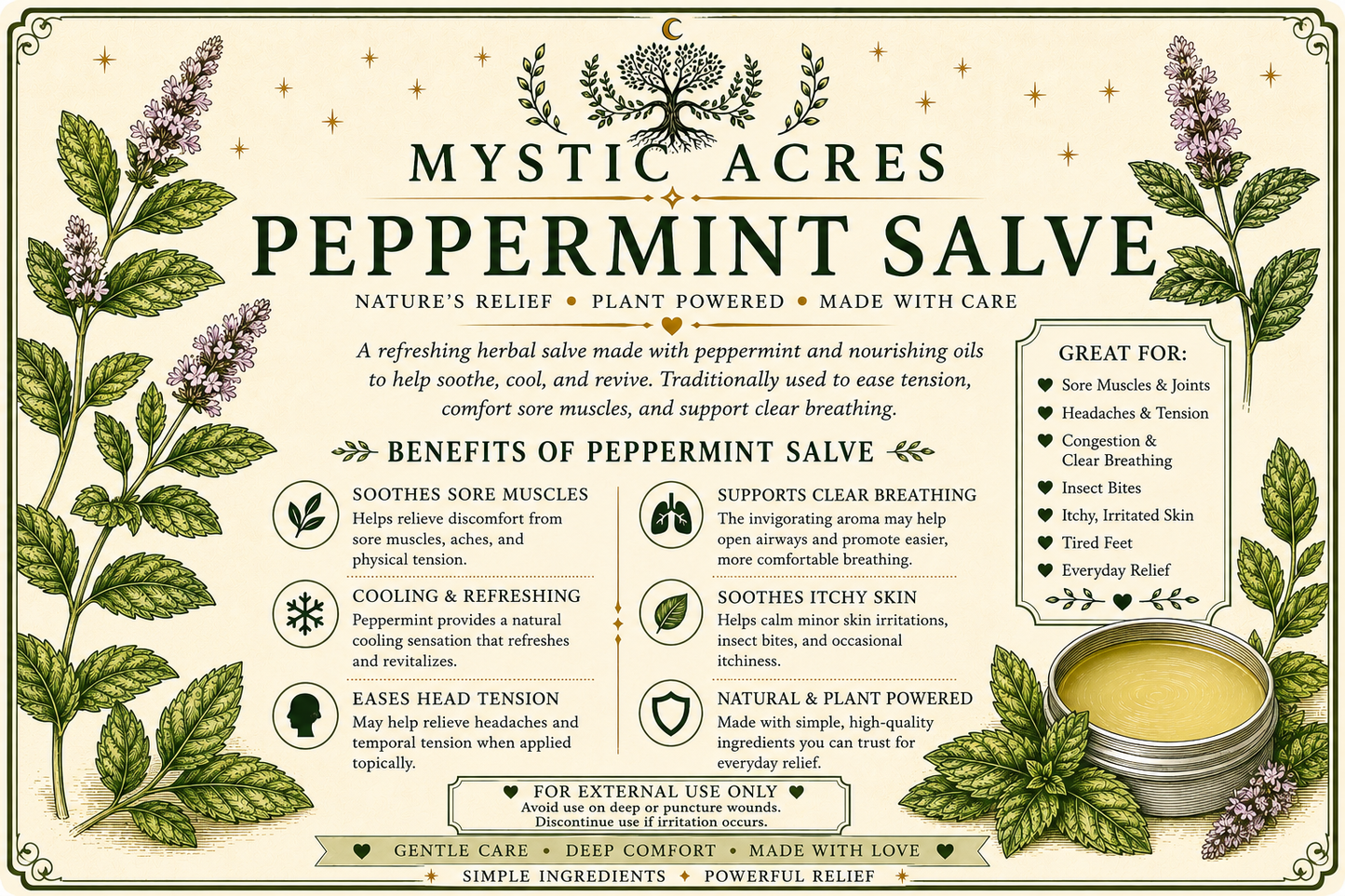 Peppermint Salve