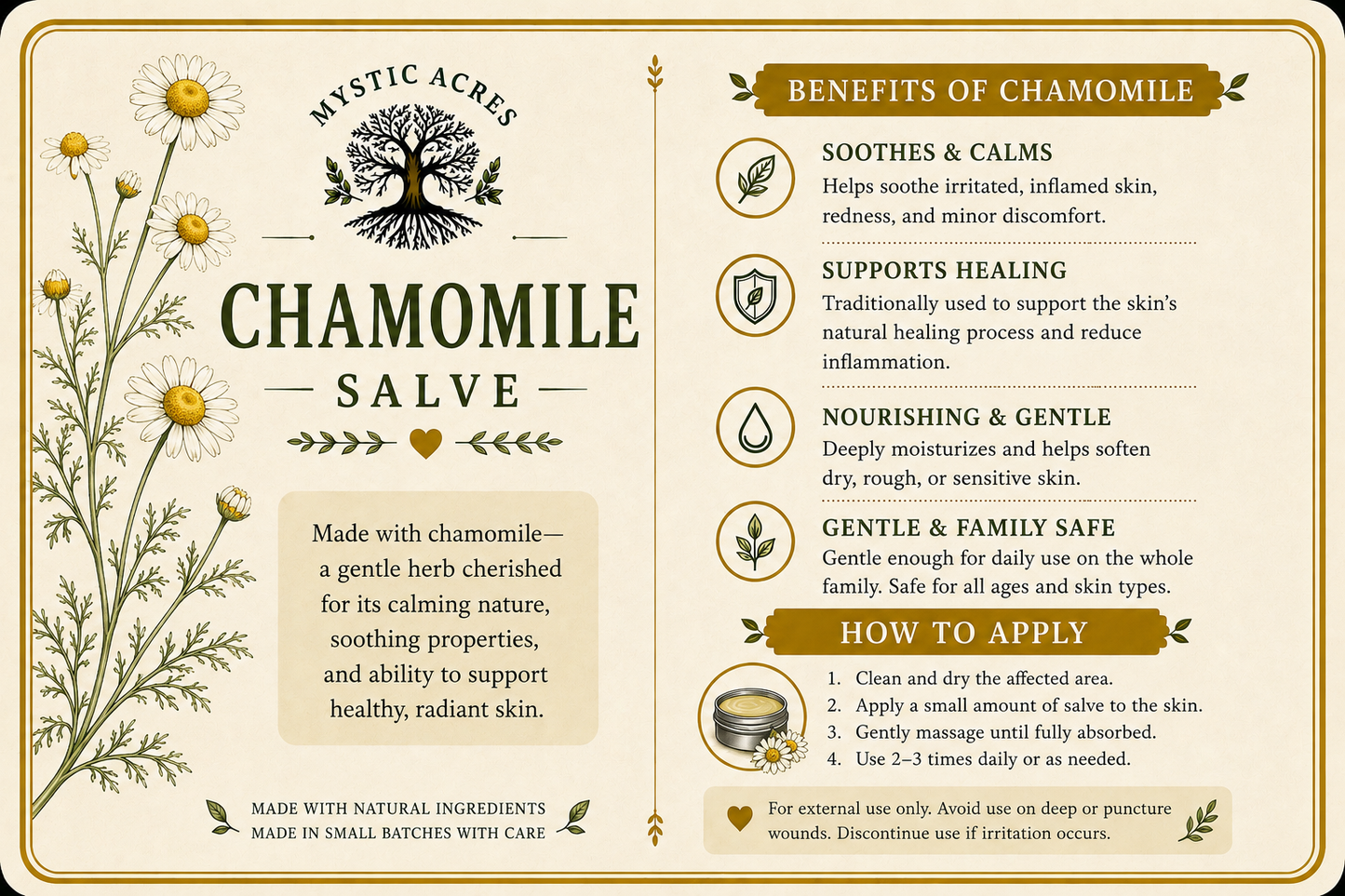 Chamomile Salve